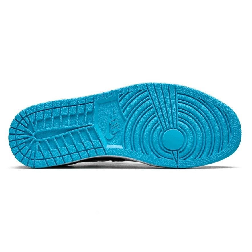 Jordan 1 Retro Low OG Black Dark Powder Blue