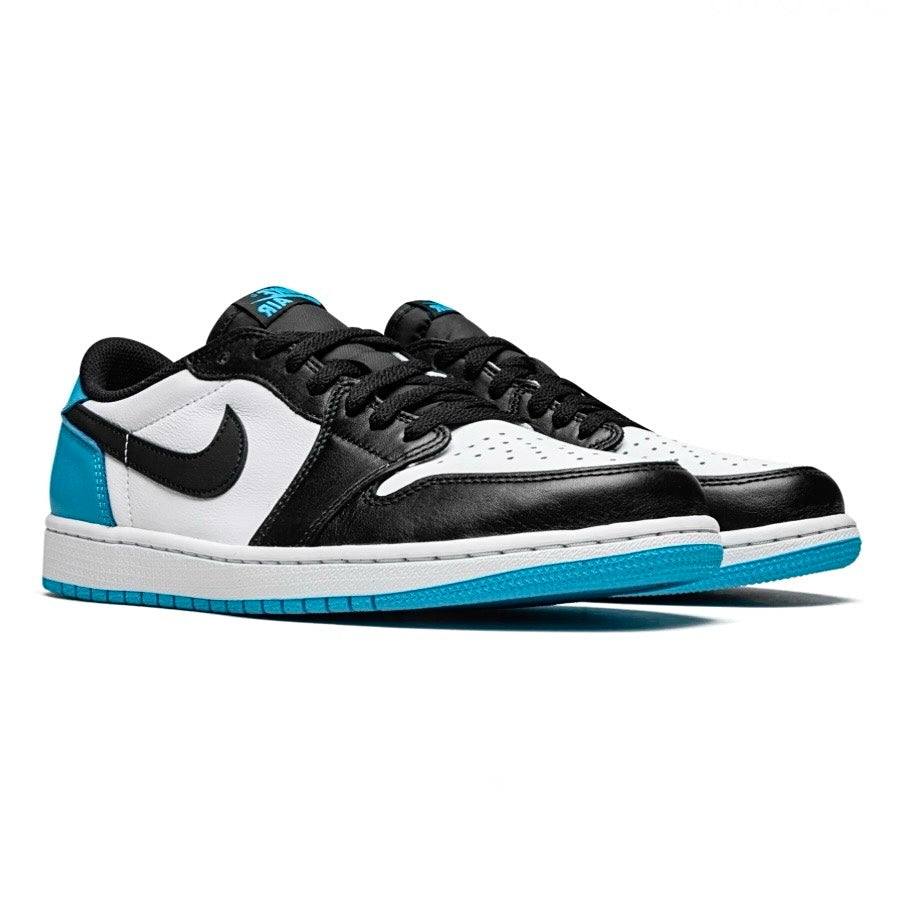 Jordan 1 Retro Low OG Black Dark Powder Blue