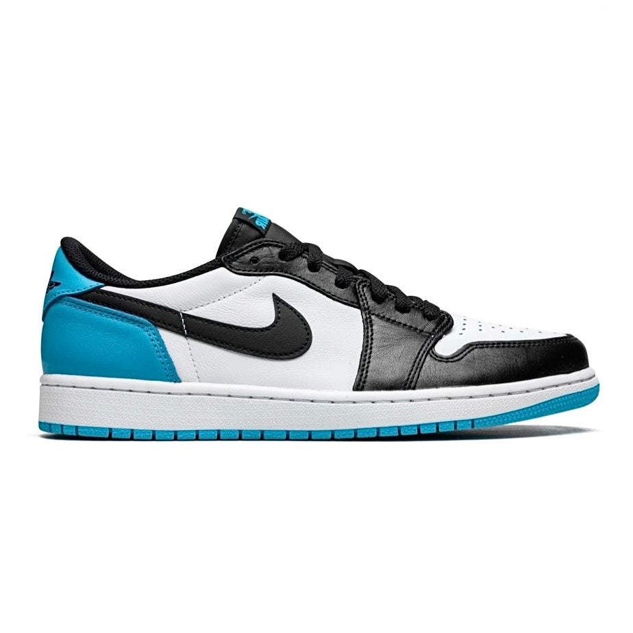 Jordan 1 Retro Low OG Black Dark Powder Blue
