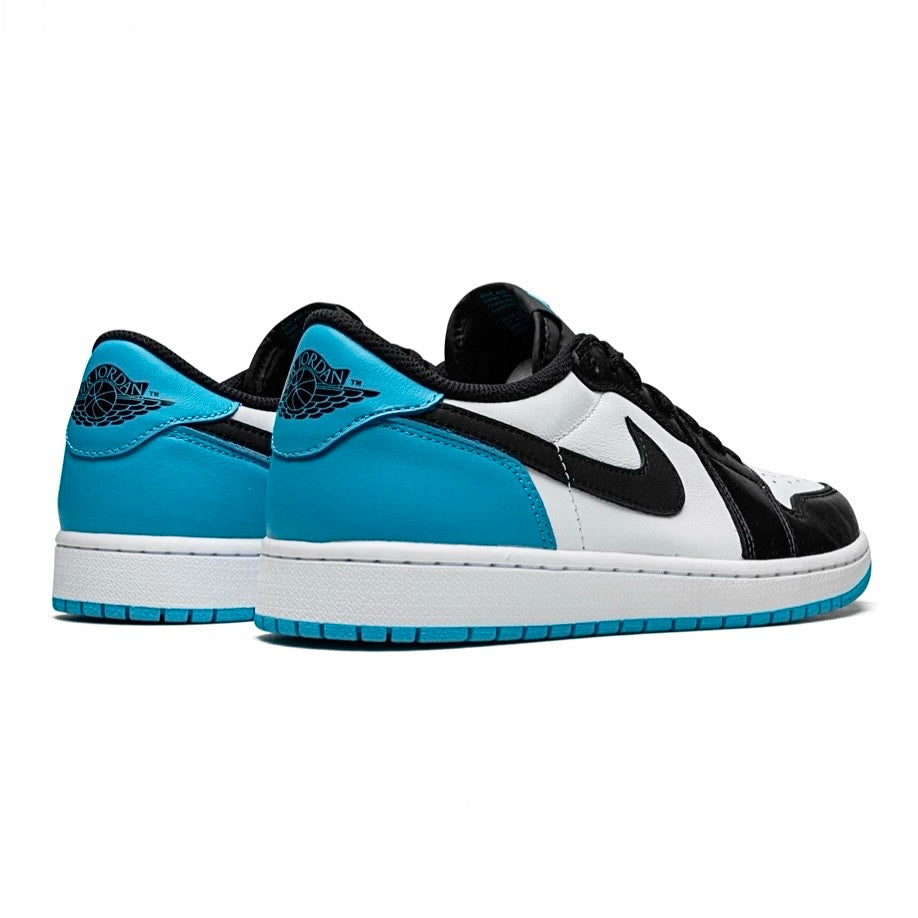 Jordan 1 Retro Low OG Black Dark Powder Blue