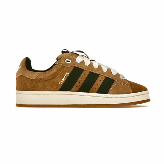 Adidas Campus 00s YNuK Brown Desert vista lateralmente. Colore marrone con strisce nere di lato